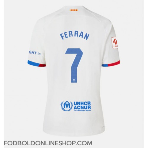 Barcelona Ferran Torres #7 Udebanetrøje Dame 2023-24 Kortærmet